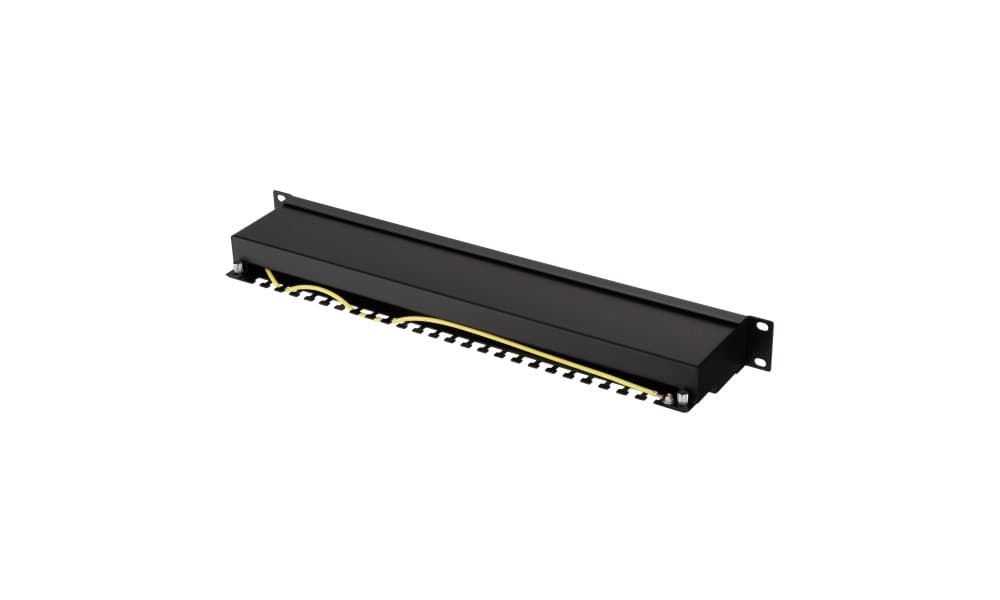 Patch-panel 2E CAT 6, FTP, 19", 1U, 24 port, yig‘ilgan — 5