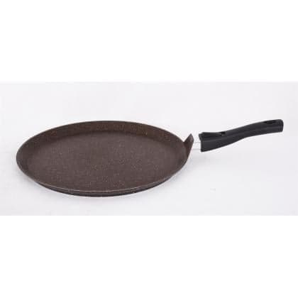 350 mm Kukmara lavash pishirgich tovasi (qahva rangli marmar) — 1