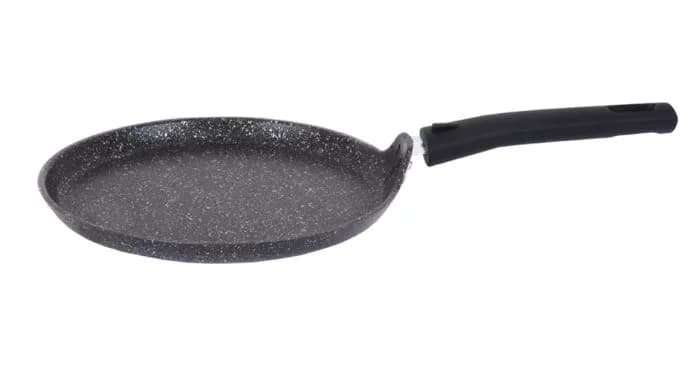 350 mm Kukmara lavash pishirgich tovasi (qahva rangli marmar) — 2