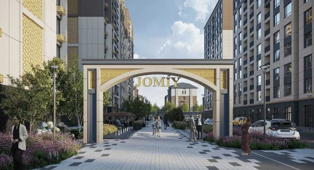 ЖК NRG Jomiy | 2-комнатная квартира | Алмазар | 45м2 — 3