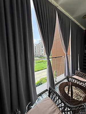 Аренда 3 комнатной квартиры Ташкент сити ЖК Gardens | вид во двор — 4