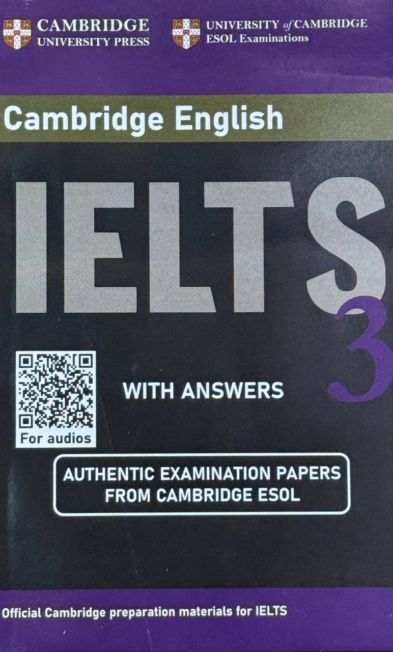 Cambridge IELTS 3 — 1