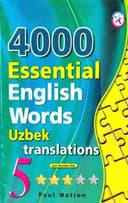 4000 Essential English Words 5 (rangli, o'zbekcha tarjimasi bilan)