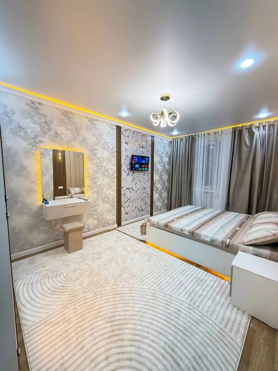 СУПЕР КВАРТИРА Чил 11 квартал 3в4/2/4   1.5*3 бал Ор-р Чирокчи Жиз   65м2 — 2