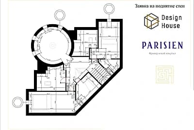 ЖК " PARISIEN " DUPLEKS 9/8-9/9 Ул.Мукумий — 5
