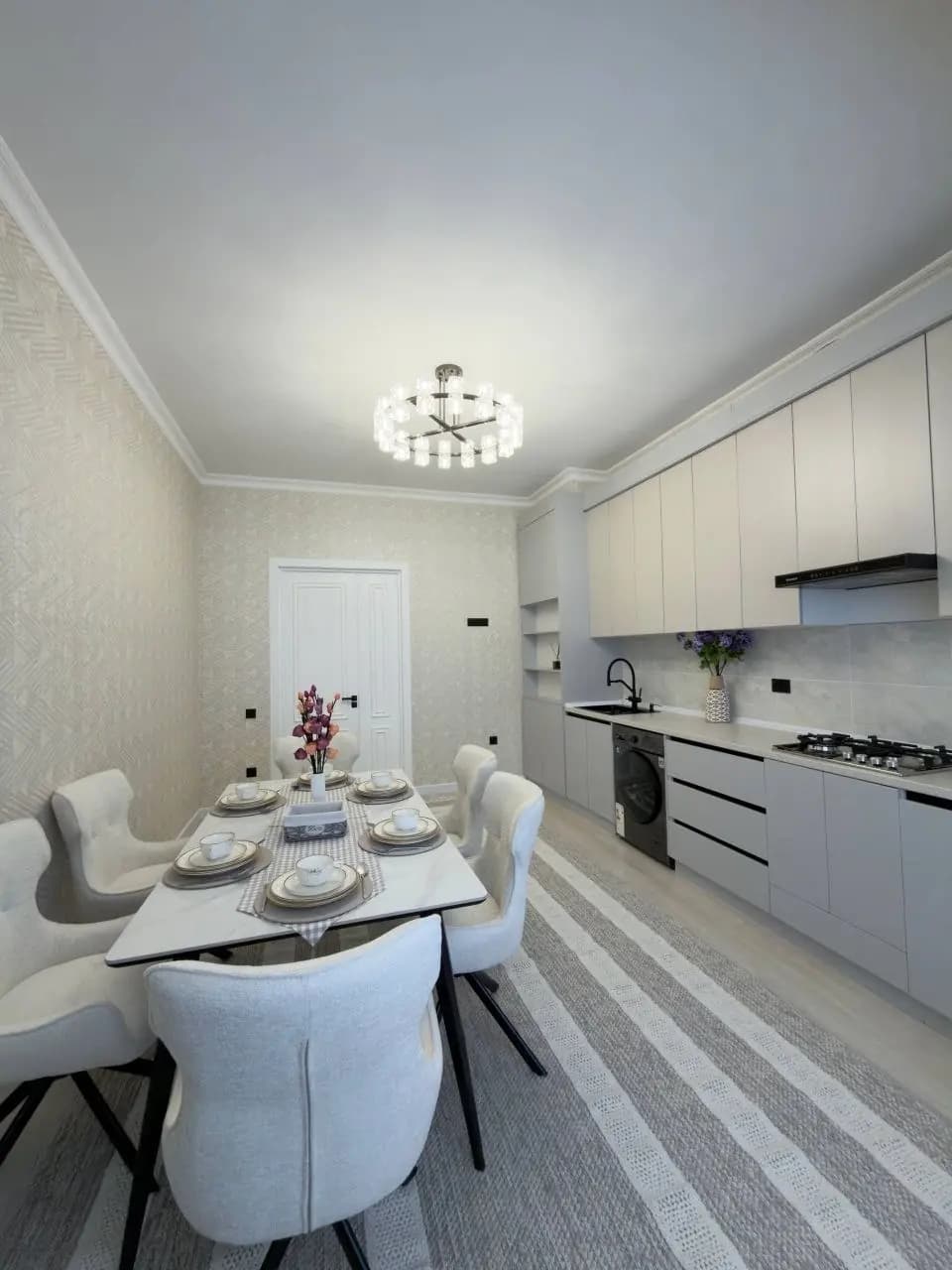 ЖК HILMAR 82кв. 3ком. Ор-р ЖК Ozbegim текстильный комбинат, ул. Бабура — 2
