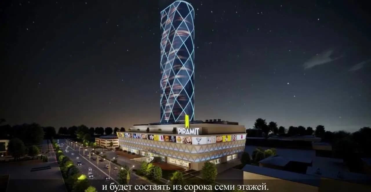 ◽️ 4-комнатная квартира📍 Яккасарайский район, ЖК Piramit Tower — 1