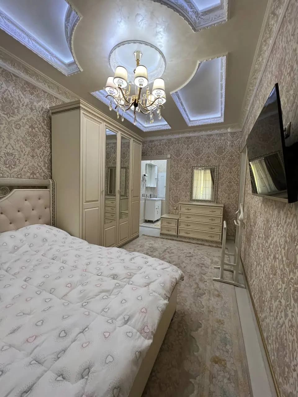Аренда Квартира Ц15 Джангох ЖК Марказ15 3/2/8 116м2 — 4
