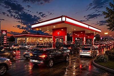 ГОТОВЫЙ ТОПЛИВНЫЙ БИЗНЕС НА КОЛЬЦЕВОЙ ДОРОГЕСергели район | ориентир Driver Village — 4