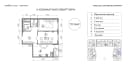 2к квартира, 71 м²