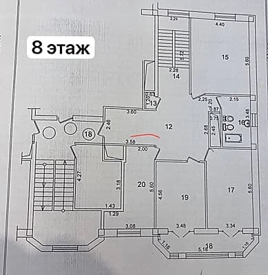 Продаётся 7-ми комнатная квартира  Дуплекс  Ориентир: ул.Чехова. метро Ойбек — 3
