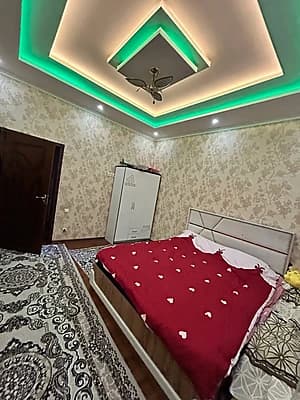 Chortoqsda 6 sotix 6xona 2ta xona bitmagan mansarda letniy kuxnya sauna evro remont — 7
