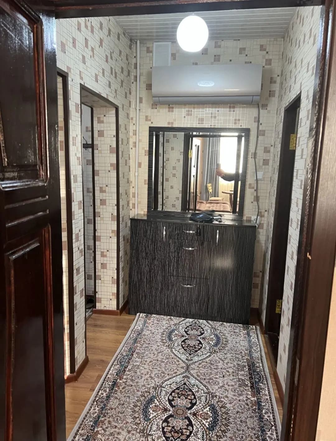 📊Chilonzor 15. Uchtepa Xokimyat oldi. 43m²+Balkon. Mebel+tehnika — 2