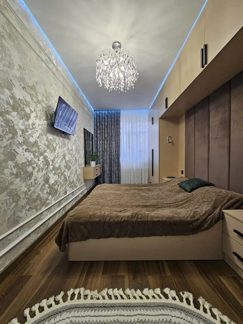 3-комнатная на БУЗ-1 | Метро Буюк Ипак Йули | Новый ремонт | 50 м² | 94.000 у.е — 5