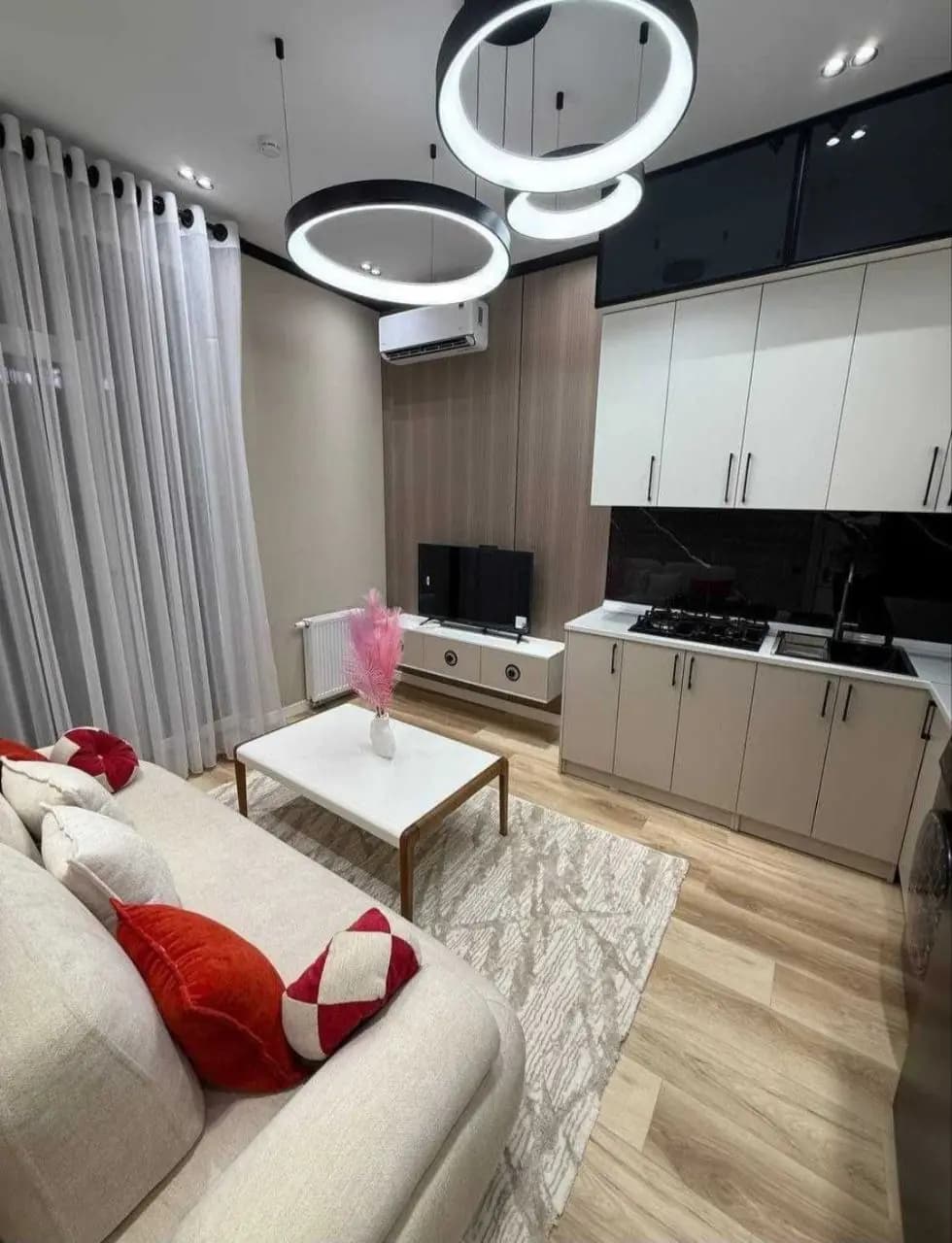 ЖК NRG Jomiy | 2-комнатная квартира | Алмазар | 45м2 — 2