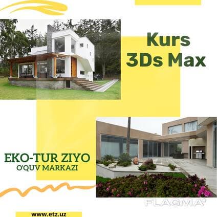 3Ds Max kurslari — 1