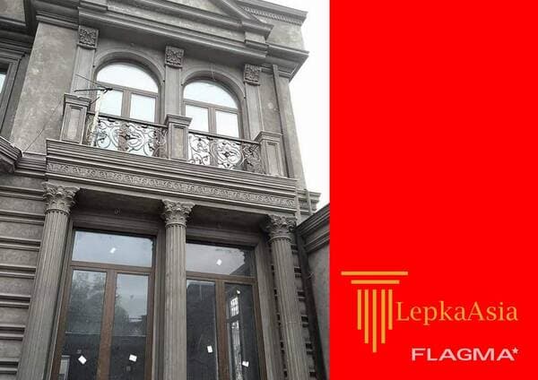Lepka lepnina tiyaga kalonna 3D panel geps va fasadni geps tyaga Tyaga — 1