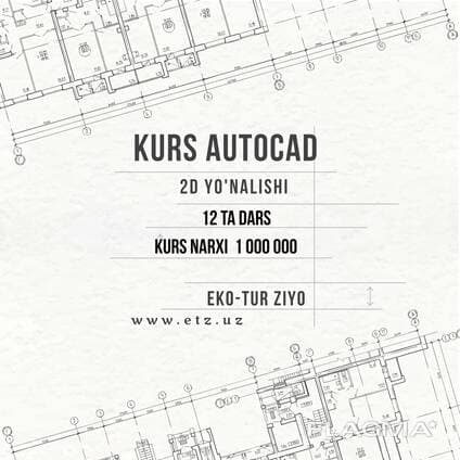 Autocad kurslari — 1