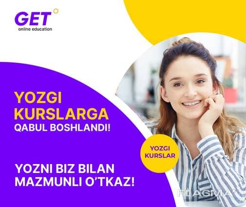 GET masofaviy online darslar! — 1