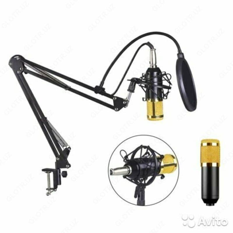 Bm 800 Новый Cтудийный микрофон BM 800 со звуковой картой — 2