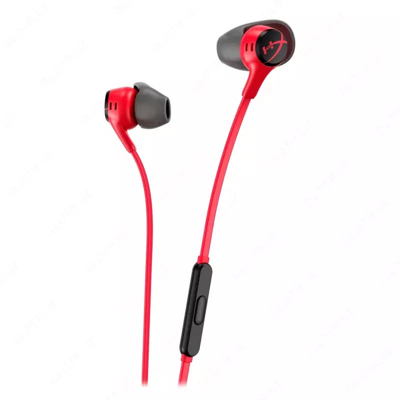 Игровые мобильные наушники (проводные) ”HyperX” Cloud Earbuds II, Red (Арт. - 705L8AA) — 1