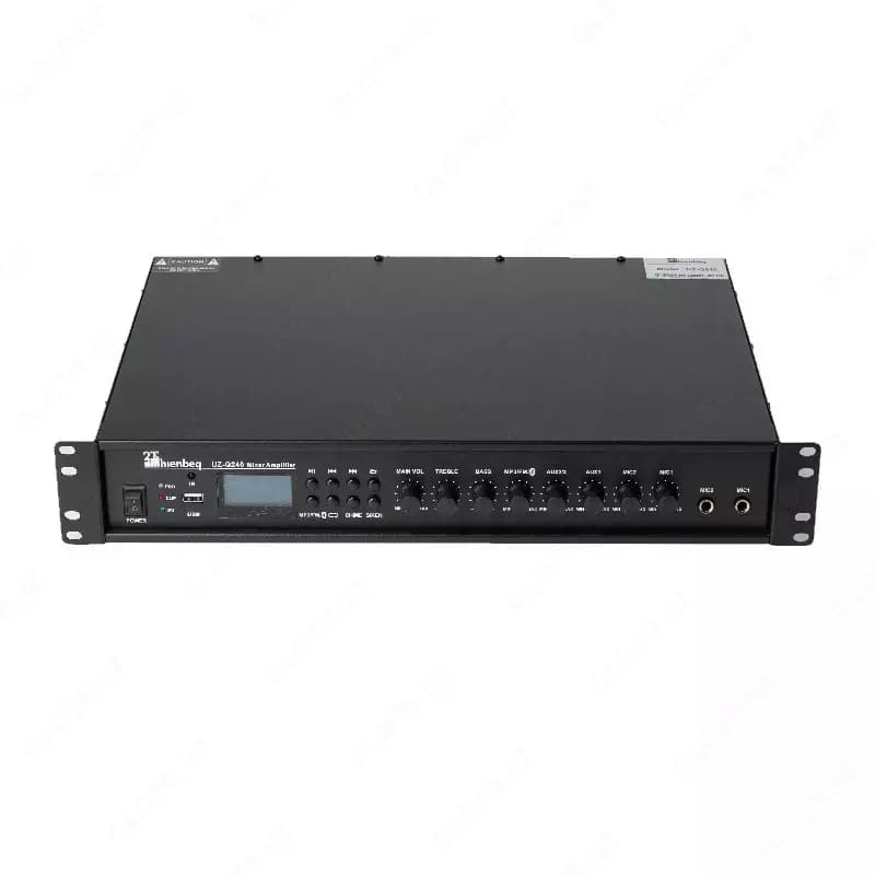 Hienbeq UZ-Q240 Микшер-усилитель с MP3, bluetooth, тюнером и дисплей, 240 Вт — 2