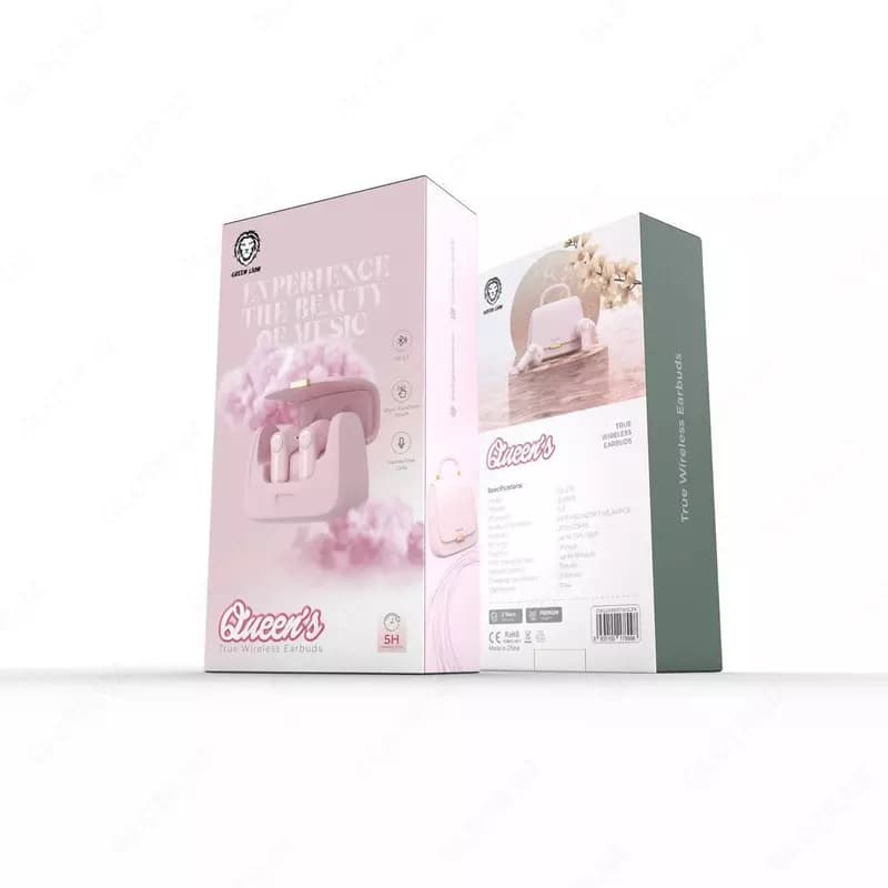 Беспроводные наушники GREEN LION QUEEN —Pink РОзовые — 3