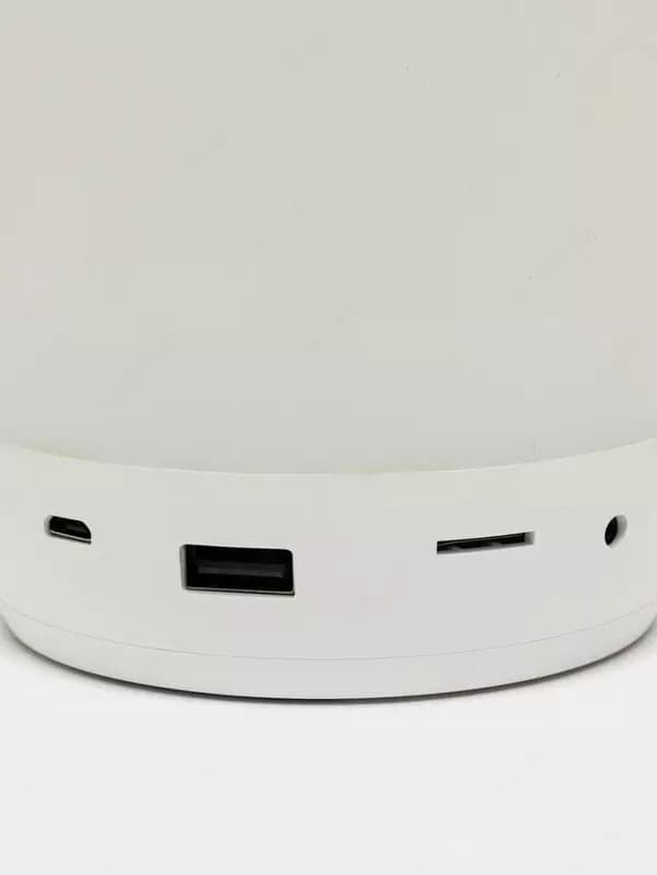 Портативная колонка ”Tecno” Square S2, Bluetooth, Speaker, White (Арт. - 10303800) — 3
