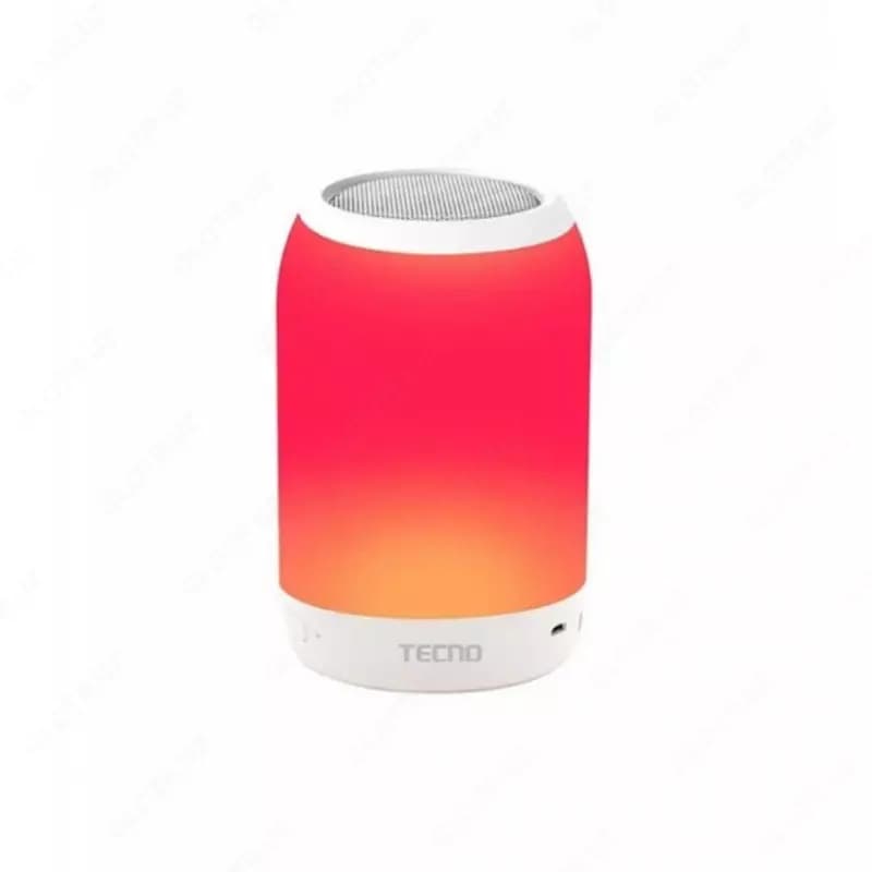Портативная колонка ”Tecno” Square S2, Bluetooth, Speaker, White (Арт. - 10303800) — 4
