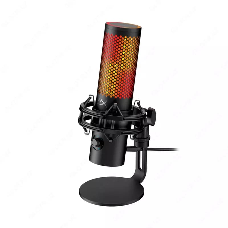Полнофункциональный микрофон (USB) ”HyperX” QuadCast 2 S, RGB (Арт. - 9A273AA) Black — 3