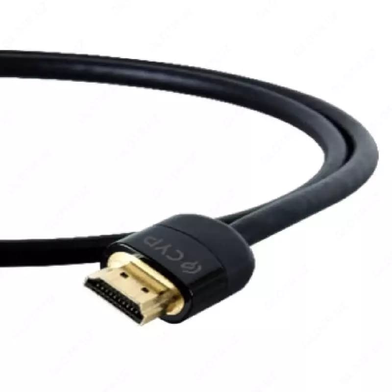 Кабель HDMI, Cypress CBL-H300-010, Premium 4K, 1.0M, 30AWG Черный — 2