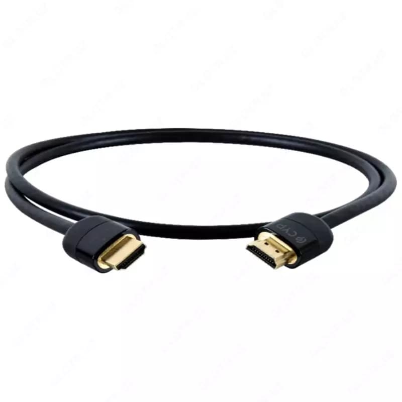 Кабель HDMI, Cypress CBL-H300-010, Premium 4K, 1.0M, 30AWG Черный — 3