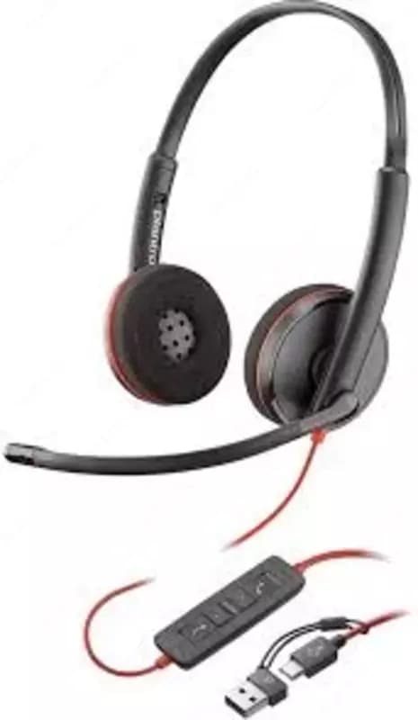 Гарнитура Poly Blackwire 3220 USB-C / USB-A (8X228A6) — 1