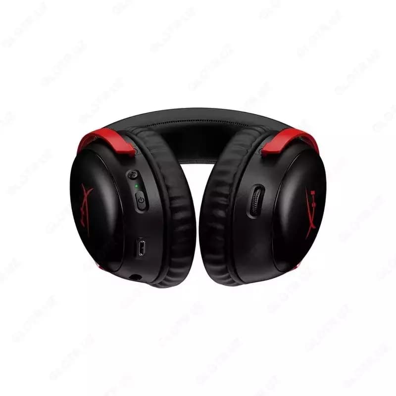 HyperX Cloud III Black/Red игровая гарнитура, проводная, 7.1 звук, микрофон, USB/3.5 мм, для ПК PS5 Xbox — 2
