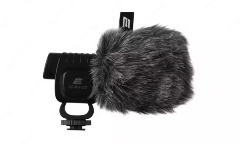 Микрофон пушка 2Е MG020 Shoutgun Pro, on/of, 3.5mm — 5