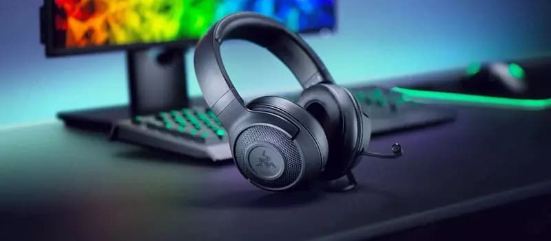 Гарнитура Игровые наушники Razer Kraken V4 X, 7.1, USB-A, 1.8м, RGB, чёрный — 4