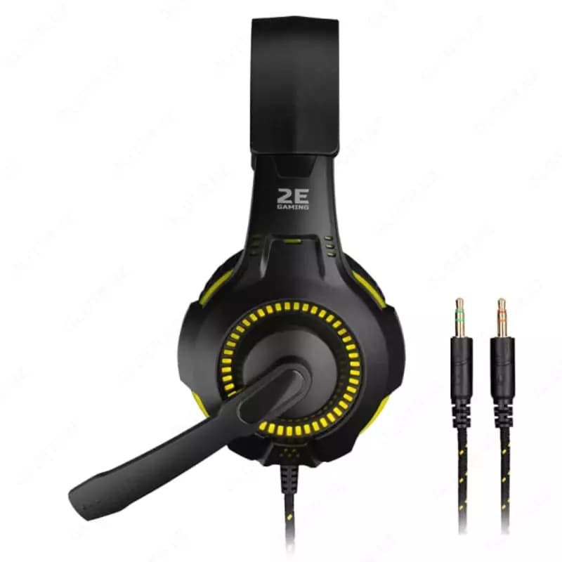 Гарнитура игровая 2E GAMING HG300 LED 3.5mm Black — 2