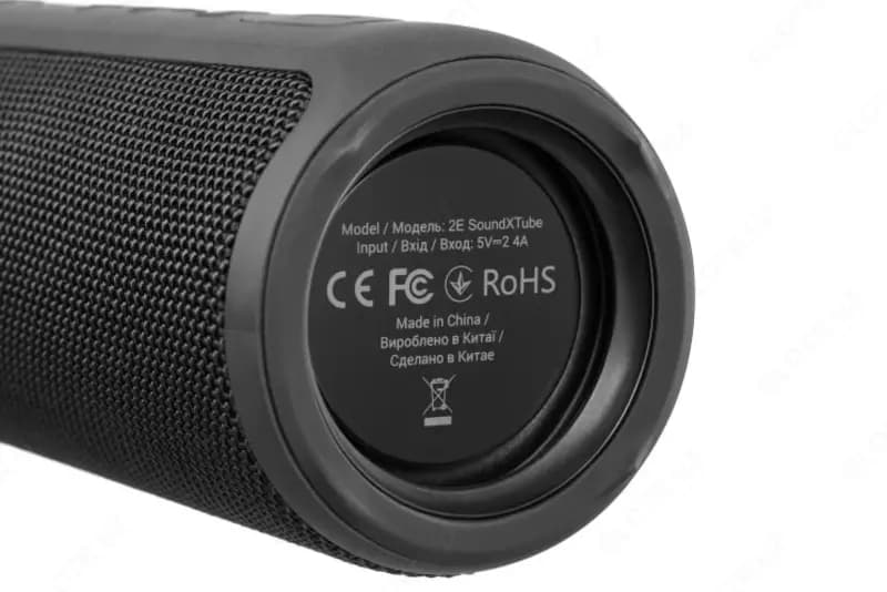Акустическая система 2E SoundXTube2 TWS, MP3, Wireless, Waterproof Black — 3