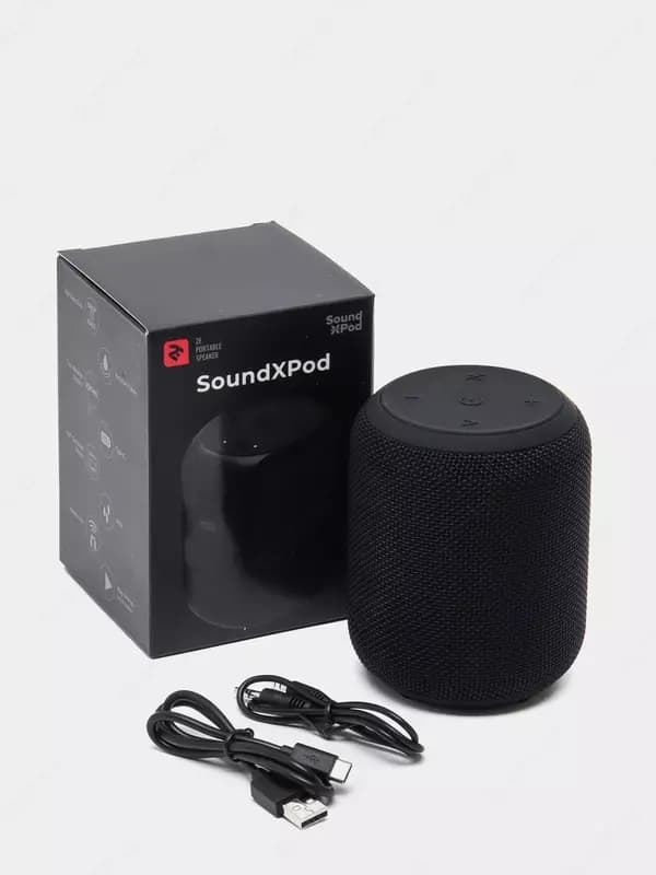 Акустическая система 2E SoundXPod TWS, MP3, Wireless, Waterproof black — 4
