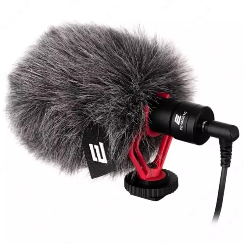 Микрофон пушка 2Е MG010 Shoutgun, 3.5mm — 1