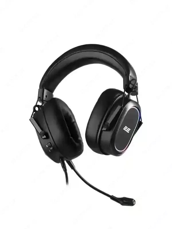 Гарнитура игровая 2E GAMING HG320 V2, 7.1, USB-A, RGB, 2м, чёрный, — 1