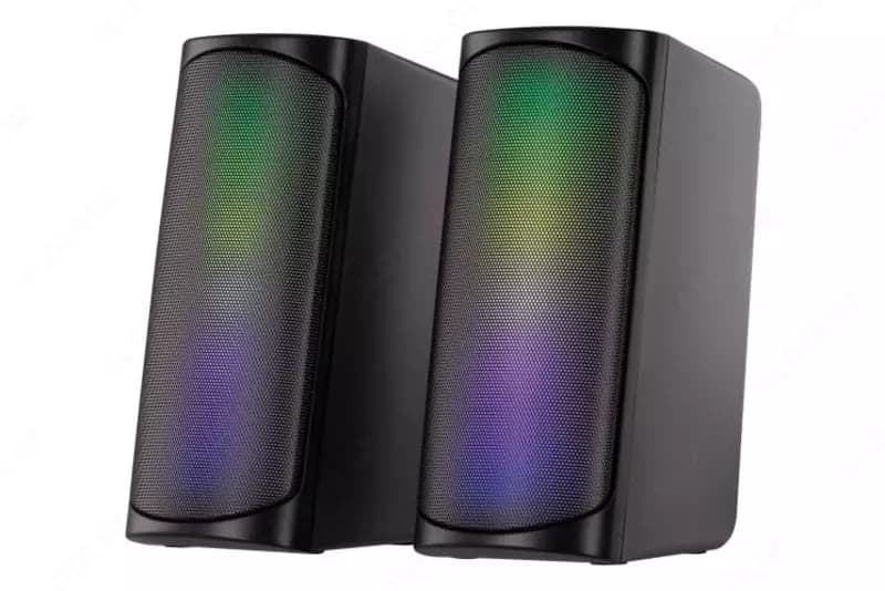 Акустическая система 2E PCS231 RGB Matrix, 2.0, USB, Black — 1