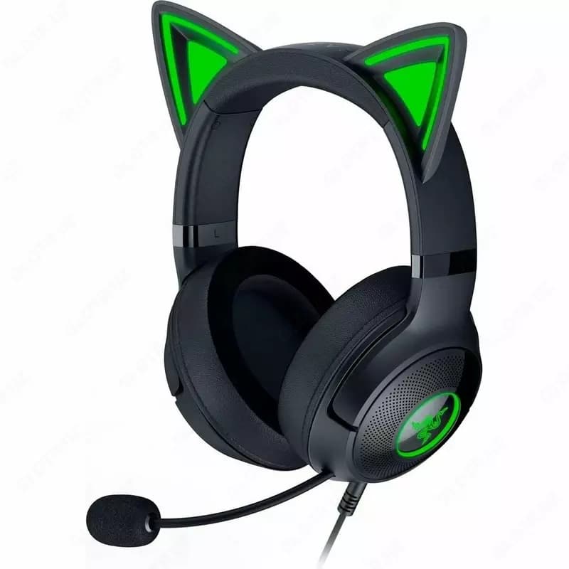 Гарнитура Razer Kraken Kitty V2, RGB, USB, чёрный — 1