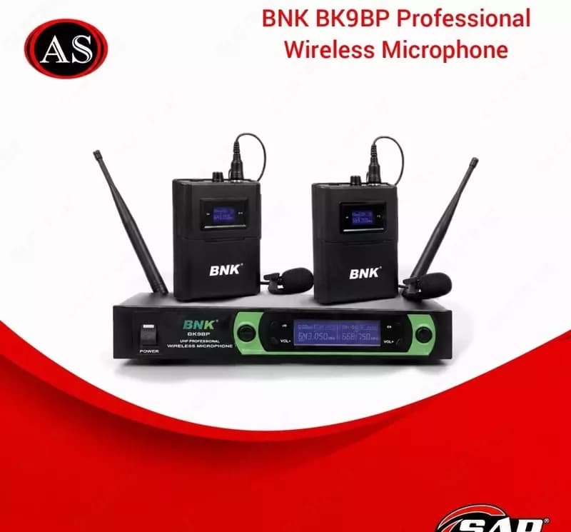 Профессиональная беспроводная микрофонная BNK BK9BP — 1