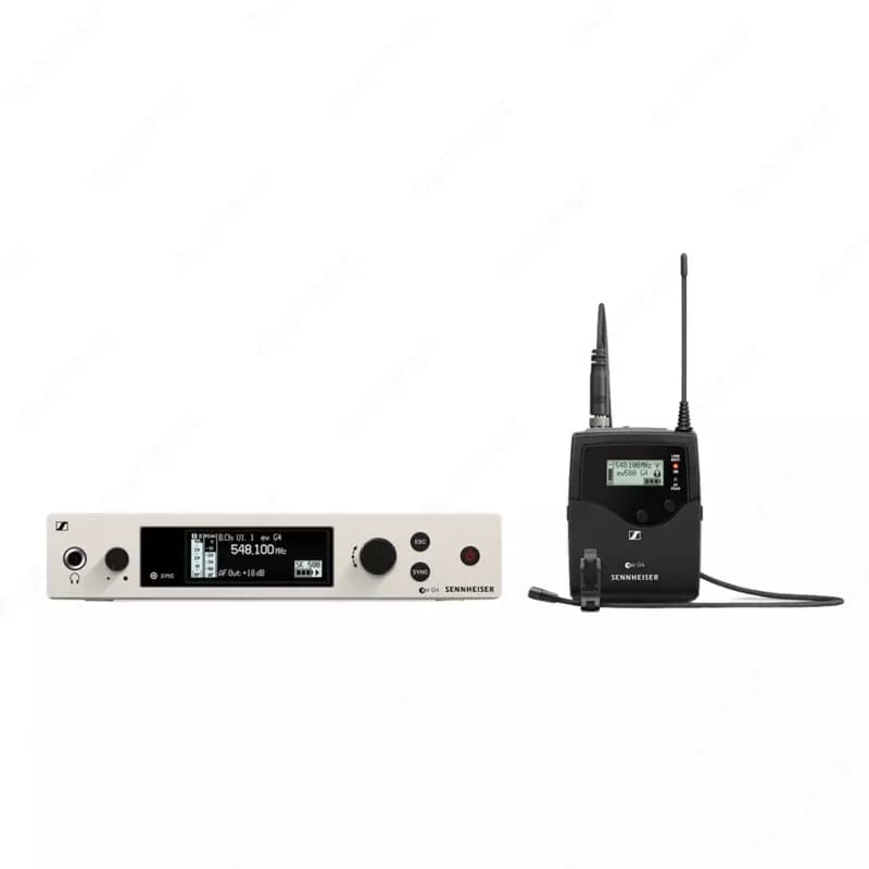 Sennheiser Аналоговая беспроводная радиосистема с петличным микрофоном премиум-класса ew 500 G4-MKE2-GW1 — 1
