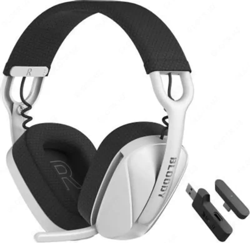 Беспроводная игровая гарнитура Bloody GR280 Sport (White, Black) — 1