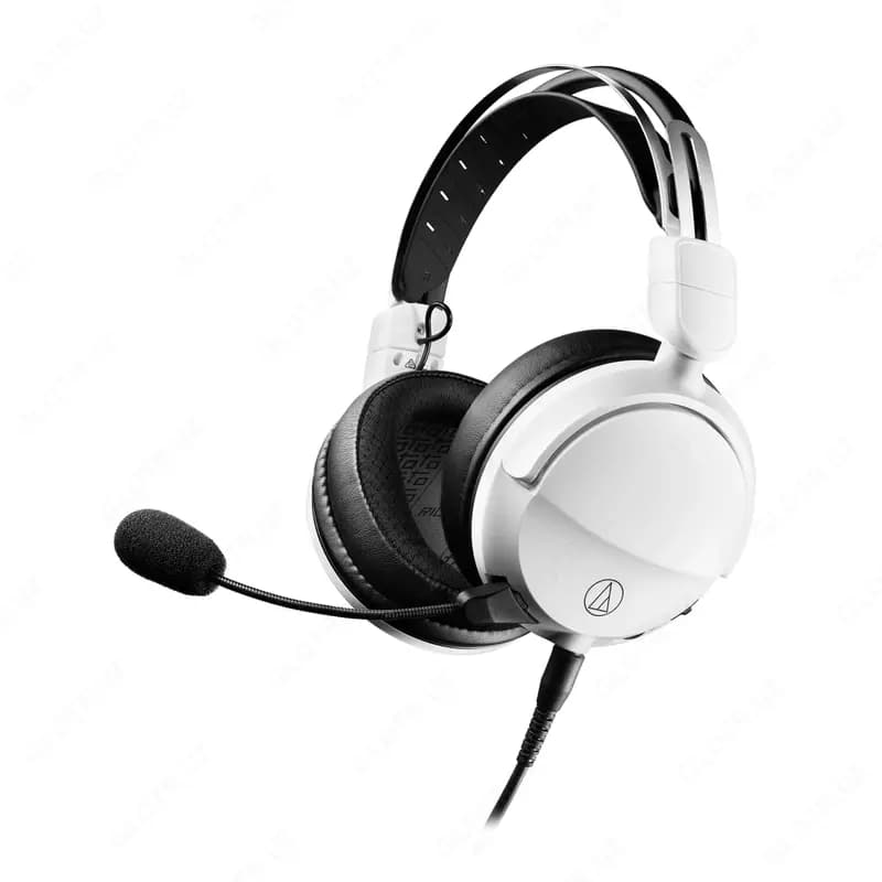 Игровые проводные наушники Audio-Technica ATH-GL3 (Black, White) — 2