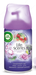Airwick Life scents ”Сказочный сад”, сменный баллон для автоматического освежителя, 250 мл х 6