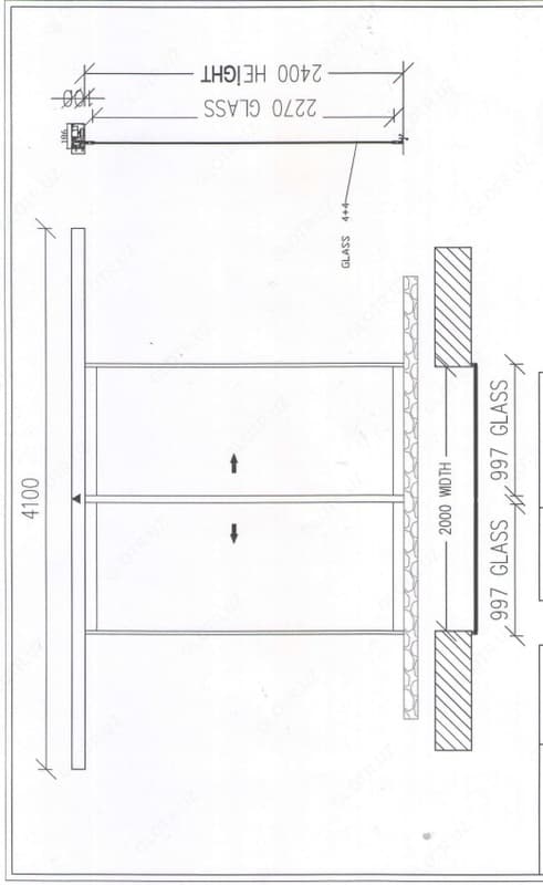 Сенсорные автоматические раздвижные двери DORMA ES 75 — 2