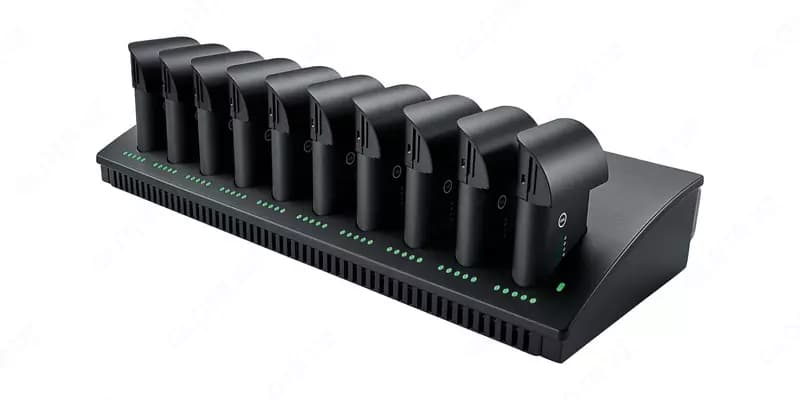 Зарядная станция SHURE для 10 аккумуляторов MXCWNCS-E — 2